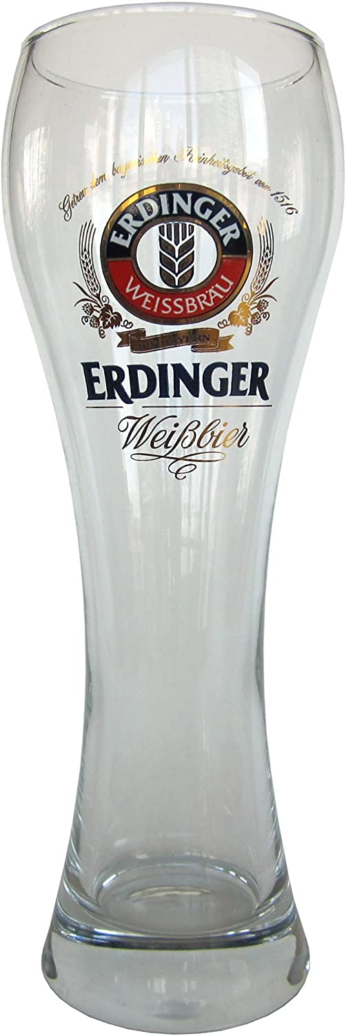 TUFF LUV Erdinger Weisbier German Beer Glass 30cl (0.3L)