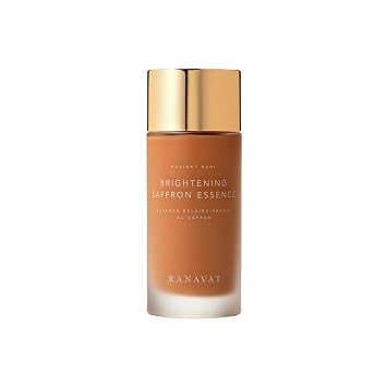 RANAVAT Radiant Rani Brightening Saffron Facial Essence - Hydrating Milk Toner Formulated with Niacinamide & Squalane to Moisturize & Calm Skin - Helps Improve the Appearance of Dark Spots 100ml