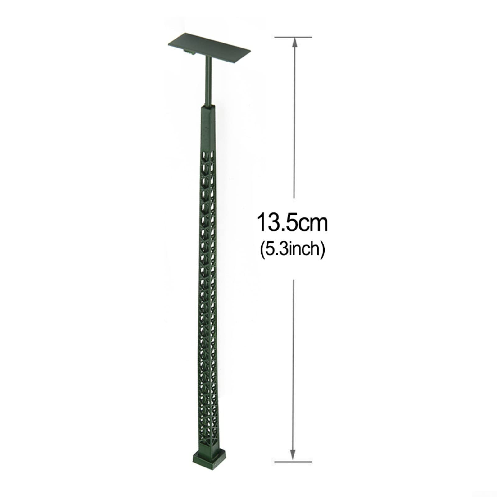 CNANRNANC 5 Stück Modell Eisenbahn Lichter Gitter Mast Licht Gauge H0 Licht Layout LED Lampe CNANRNANC 5 Stück Modell Eisenbahn Lichter Gitter Mast Licht Gauge H0 Licht Layout LED Lampe