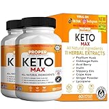 GREENVIFY Proper Keto Max Dietary Supplement, Maximum Strength, All Natural Ingredients, 60 Capsules, 30-Day Supply, Supports Skin Health and Natural Detox (2)
