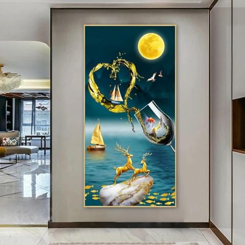 Décoration de maison moderne avec ce tableau d'art mural tasses