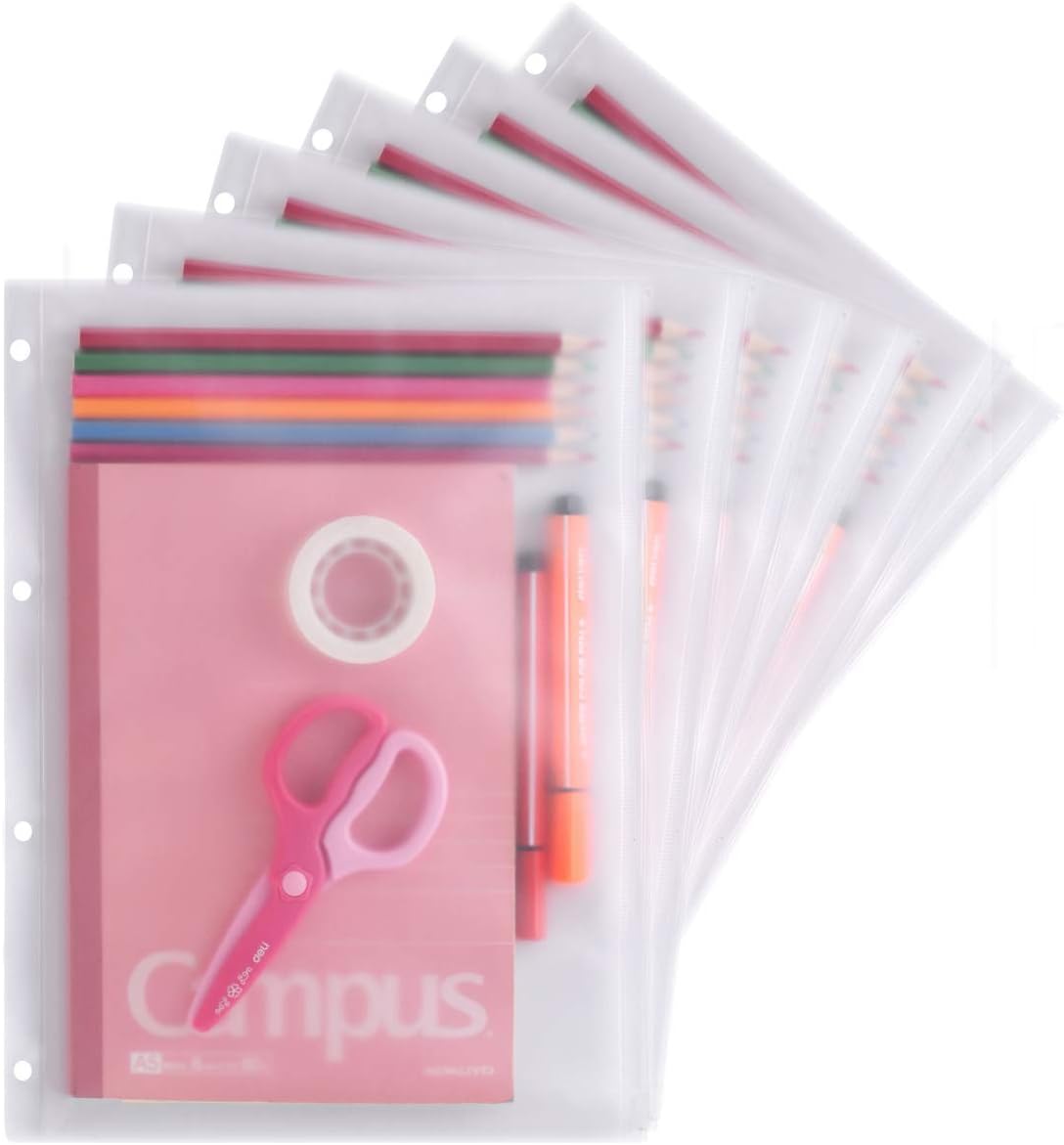 4 Ring Binder Pockets