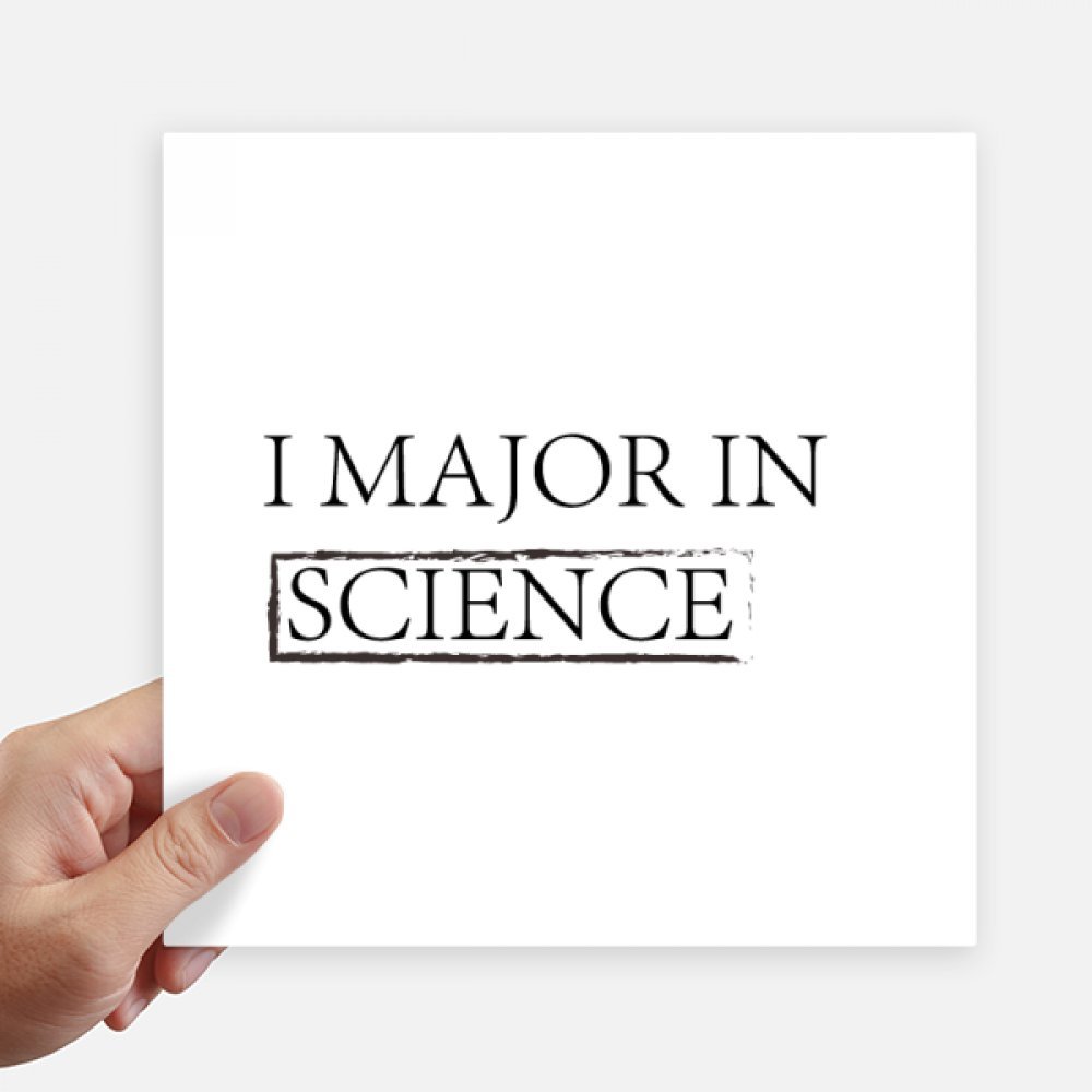 Sticker science 20cm pour décorer votre bureau et valise de voyage