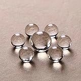 HXSCOO 7 Uds Seven Star Array Clear K9 Bola de Cristal Esfera energía Reiki curación Suerte decoración del hogar Regalos