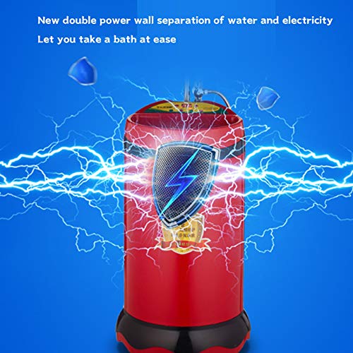 Home Small Smart Shower Stainless Steel Liner 24-Hour Appointment Function Smart Control Panel 360° Universal Wheel for Home and Outdoor Use miniatura 4