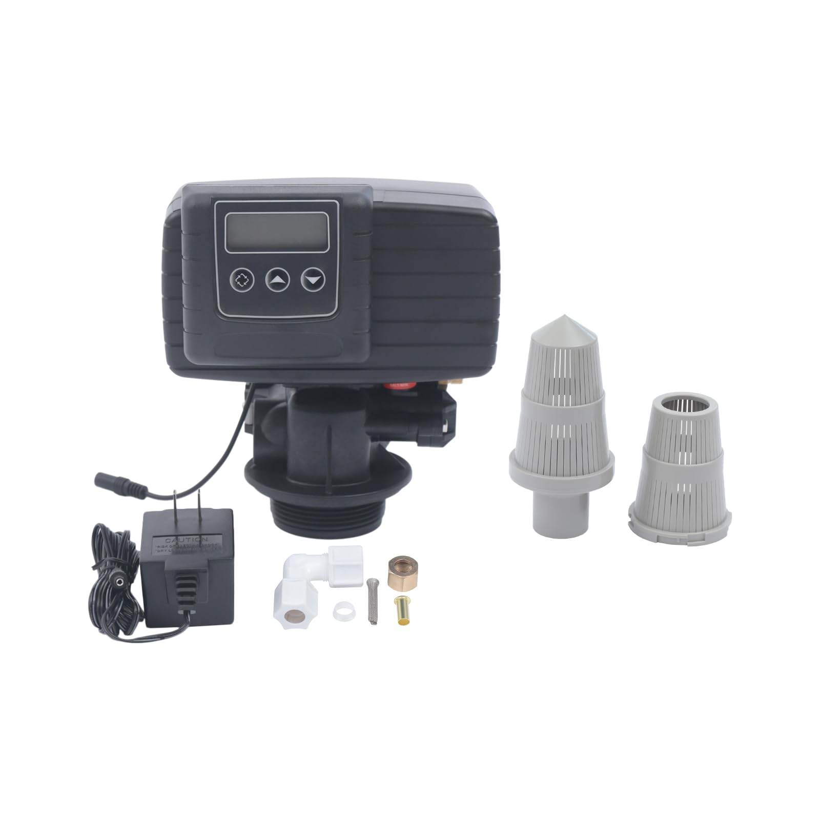 5600SXT Water Softener Valve,110V 3W Time Type Digital Based Time Clock Control Valve?Timer Valve Water Softener, High Efficiency Digital Metered Control Head for Softening and Purifying Water