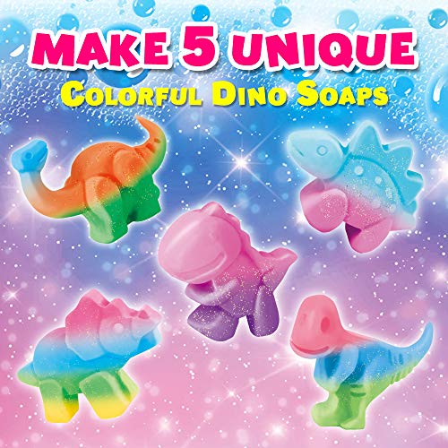 Dr. Daz Make Your Dino Soap Dinosaurier Seifenherstellung Set Kinder Seife Selber Machen Herstellen Set Seifen Gießen… – Bild 4