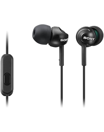 Sony MDREX110APB.CE7 Deep Bass Earphones with Smartphone Control and Mic - Metallic Black
