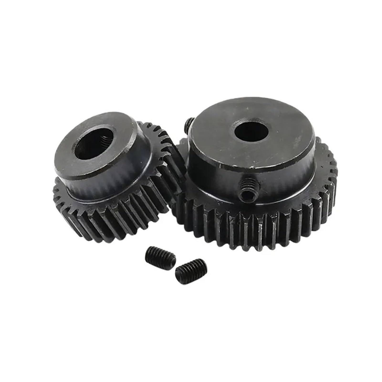 Stirnradritzel 1M 24 Zähne 1 Mod Rechts 45# Stahl Prozess Loch Motor Rack Übertragung(8mm,14pcs 1M 24 Teeth)