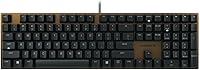 CHERRY KC 200 MX Mechanical Keyboard with MX2A Silent Red Switches - Bronze Metal Frame, Quiet Office Typing, 50M Keystrokes