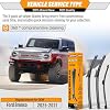 AUTOBOO 3-Pack Windshield Wiper Blades for Ford Bronco 2021-2025, Original Equipment Replacement 17+17 Front and 8 Rear, All-Weather Performance, Easy One-Click Install