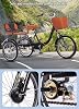 YXYSSMDGHY 20 Inch Tricycle Adult Folding Bicycle,Cruiser Trike, Double Chain/Damping,Foldable Bicycle for Elderly 3 Wheel Bikes with Cargo Basket and Comfortable Seat Red #2
