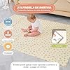 Alfombra Plegable Acolchada 120x180x1cm - Gimnasio y Manta De Juegos Bebe Impermeable Reversible - Tapete De Actividades - Regalo #2