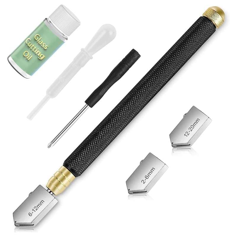 CosmoMart® Precise Glass Cutter with Automatic Oil Feed for Smooth, Clean Cuts (2mm-20mm)-picture-26