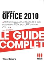 GUIDE COMPLET POCHE OFFICE 2010 2822400482 Book Cover