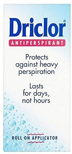 Driclor - Applicatore roll-on, 20 ml, 3 flaconi