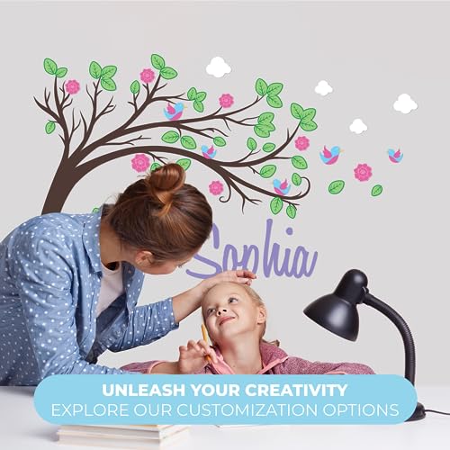 Vinilo decorativo personalizado árbol 42x30 pulgadas miniatura 2