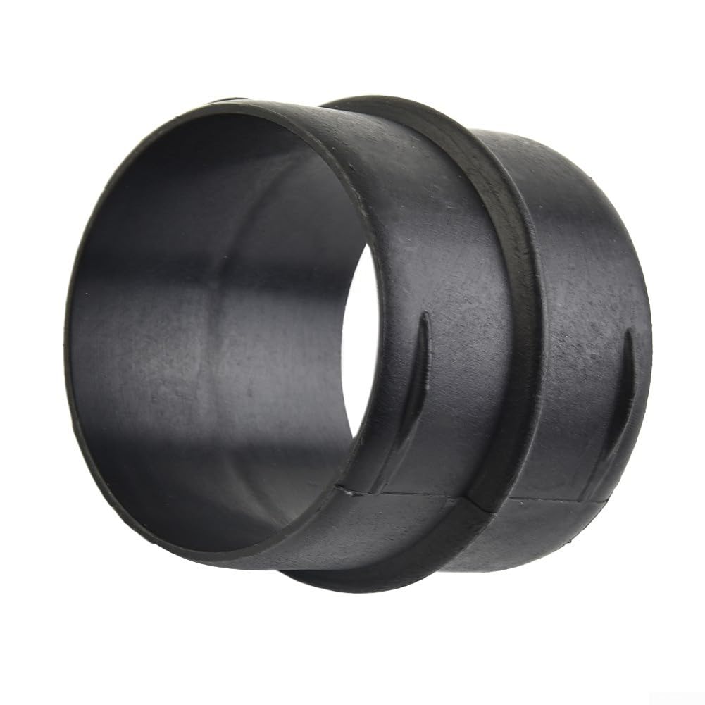 Yhenlovtt 221000010005 Connettore per condotto dell'aria da 60 mm, tubo di prolunga in plastica nera, compatibile con sistema di riscaldamento per auto Eberspacher-Webasto