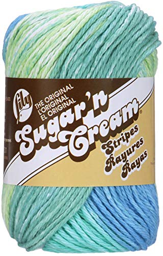 Lily Sugar and Cream Cotton Yarn, Country Stripes