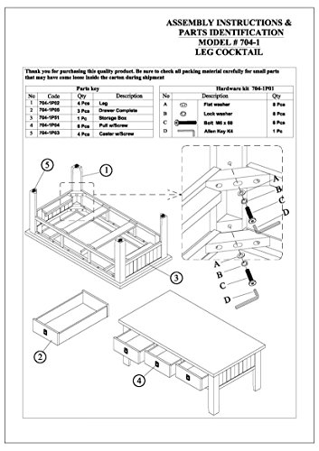 Jofran: , Kona Grove, Rectangle Cocktail Table, 48"W X 26"D X 19"H, Deep Chocolate Finish, (Set Of 1) #TOP4