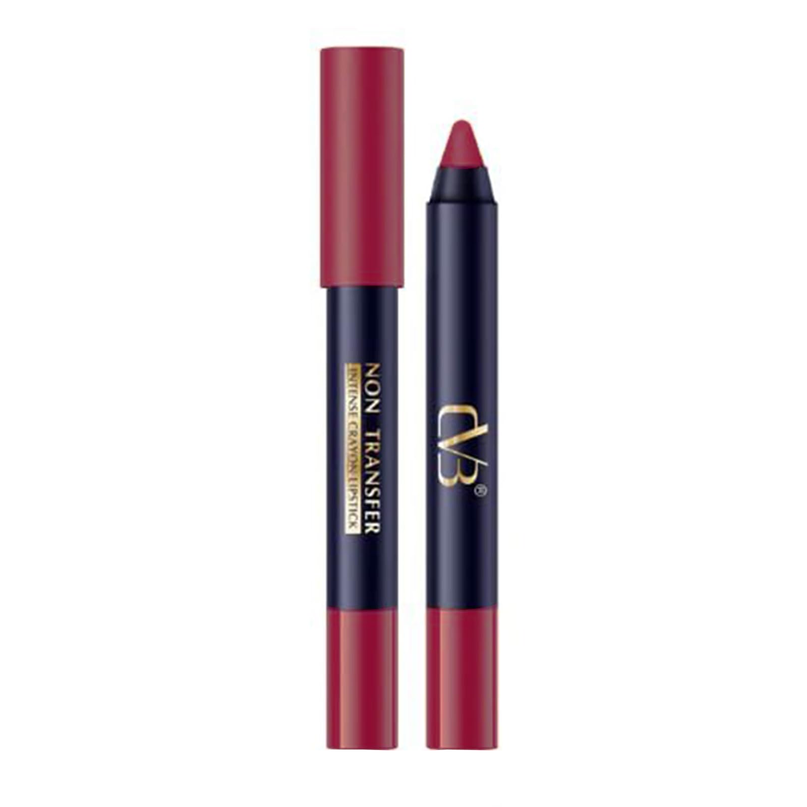 CVB Non Transfer Intense Crayon Lipstick – Matte Finish | Long Lasting, Smudge-Proof, Waterproof | High Pigment, Easy Glide Crayon, C-115-picture-46