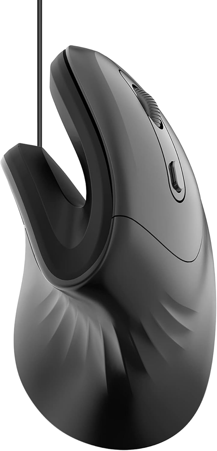 Ergonomic Mouse, Wired Vertical Mouse, Optical Mice, 5