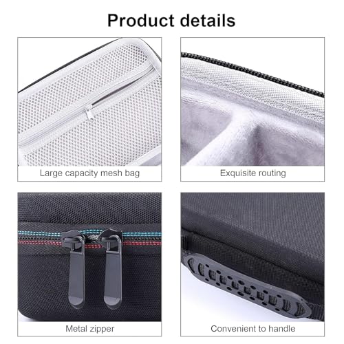 Image of VERTUS Portable Carrying Case Cover for Philips Body Trimmer BG3470 /15 || BG5475 /15 (Hard|EVA|Black)