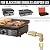 12 Feet RV Quick Connect Propane Hose to grill for Blackstone Propane Adapter Hose 22 Inch Griddle & 17" 28" 36" Grill, Portable Fire Pit, Camp Chef Explorer, Outland Living Fire Bowl, Camping Grill