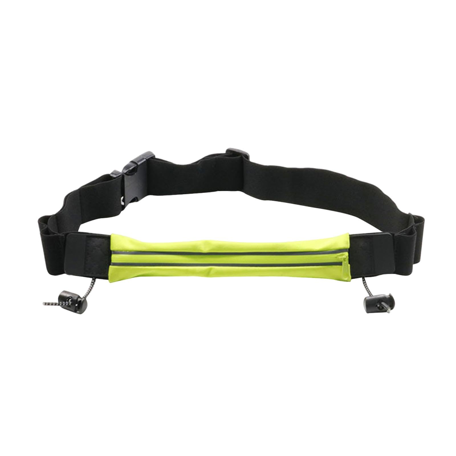 LOOM TREE® Running Belt Fanny Pack Stylish Running Waist Belt for Cycling Hiking Travel Fluorescent Green | 1 Running Belt Fanny Pack | Material ~ Polyester | Color ~ Green-image-42