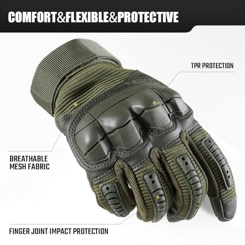 Image of WTACTFUL Tactical Gloves Men Women, Touchscreen Impact Resistant