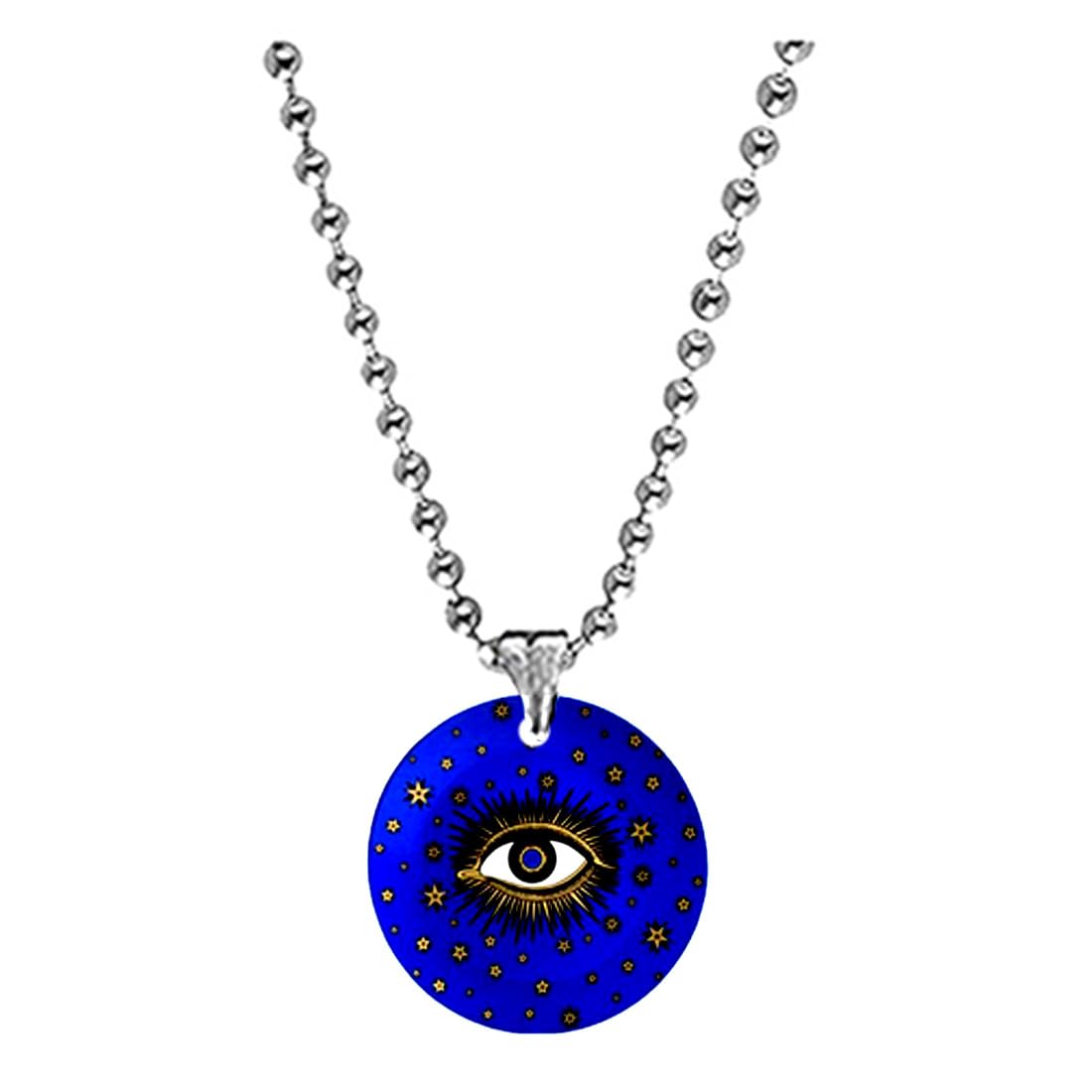 Evil Protection Lucky Eye With Star Bead Chain Acrylic Pendant for Men Women Protection Charm Spiritual Gift Lightweight Adjustable Chain-image-34