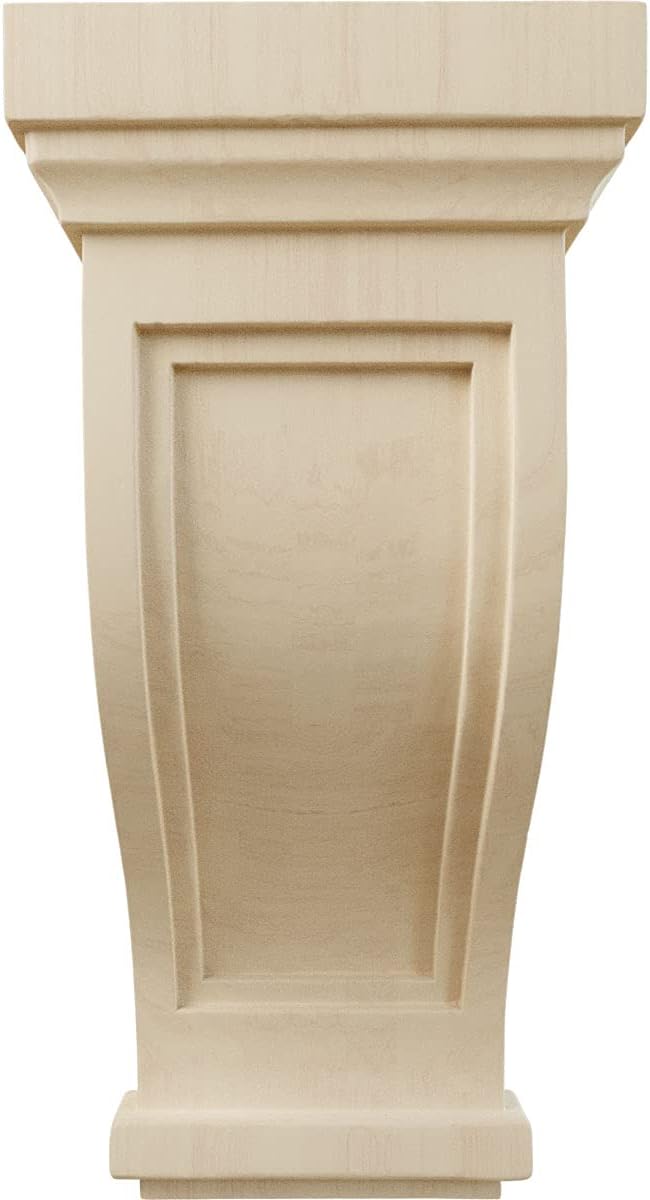 🛒 Flash Sale Ekena Millwork COR06X06X14TRRW Traditional Recessed Wood Corbels, 6 1/2W x 6 1/2D x 14H, Rubberwood Crazy Deals Ekena Millwork COR06X06X14TRRW Traditional Recessed Wood Corbels, 6 1/2W x 6 1/2D x 14H, Rubberwood