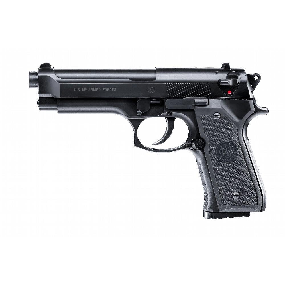 OpTacs Set Airsoft Beretta M9 World Defender 0,5 Joule 6 mm BB Federdruck Softair + H&N Sport Softair Munition Accu BBS Premium 4000 Stück 0,20 g 6mm