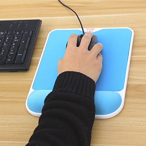 XL-5-Rilievi di mouse ergonomici, polso schiuma a