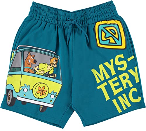Scooby Doo Mens Throwback Shorts, Shaggy, Velma - Throwback
