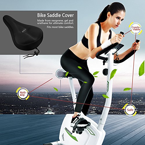 image for ViMall Bike Saddle Cover/Bike Seat Cover,Unisex Comfortable Sillicone&