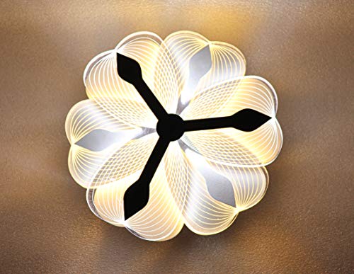 swanart Acrylic Flower Shape Colour Change Chandelier Ceiling Light (7 Inch) (B08C593D67) Amazon Price History, Amazon Price Tracker