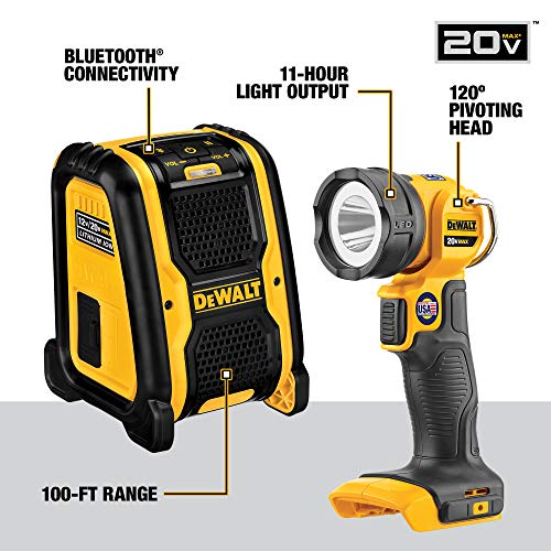 DEWALT 20V MAX Cordless Drill Combo Kit, 10-Tool (DCK1020D2)