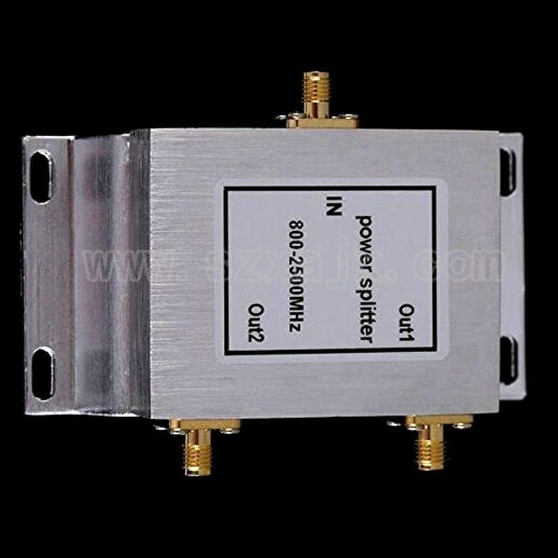 New 2 Way SMA Power Splitter 380mhz~2500MHz SMA Female Power Divider Signal Cable Splitter Female Divider