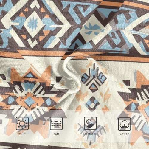 Wusikd Brown Blue Stripe Girls' Underwear Cotton Girls Briefs Soft Toddler Underwear 2T3