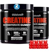 vidabotan Sugar Free Creatine Monohydrate Gummies 5g for Men & Women, Creatine chewable Gummies B...