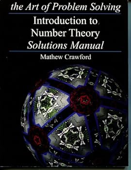 Paperback The Art of Problem Solving: Introduction to Number Theory - Solutions Manual Book