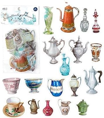 Calcomanías para kit de álbumes de recortes, utensilios de colores, papel estético, diario, agenda, diario, suministros decorativos, 40