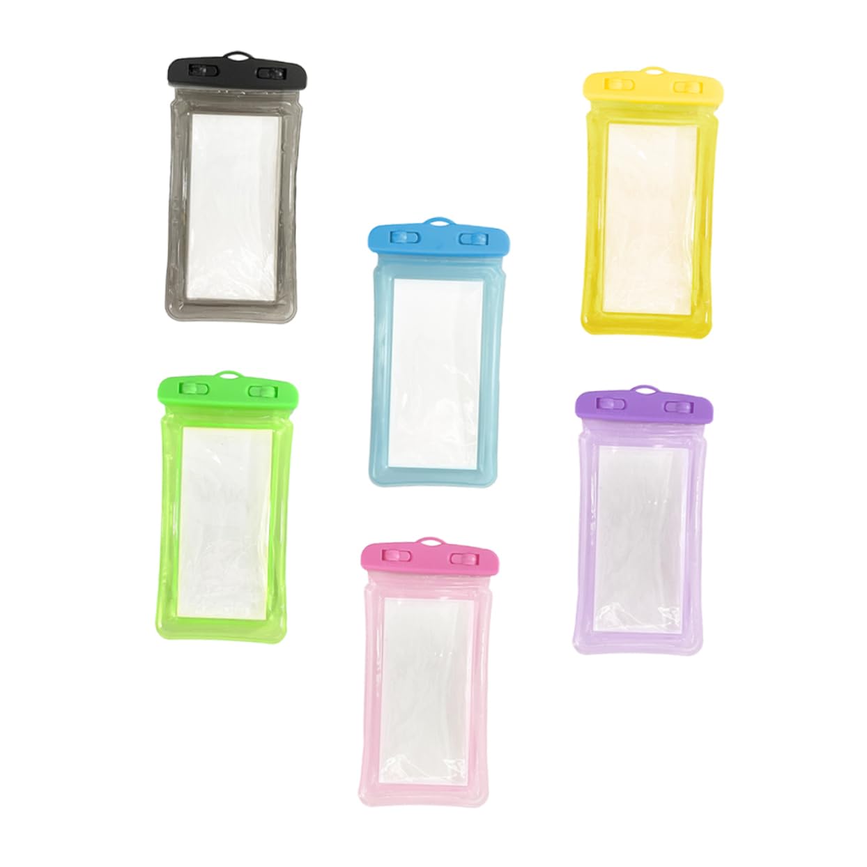 Hemoton 6pcs Mobile Waterproof Bag Cell Phone Dry Bag for Mobile Phone Protective Phone Pouches Waterproof Holding Bag for Phone Underwater Phone Bag Phone Dry Bag Water Bag PVC