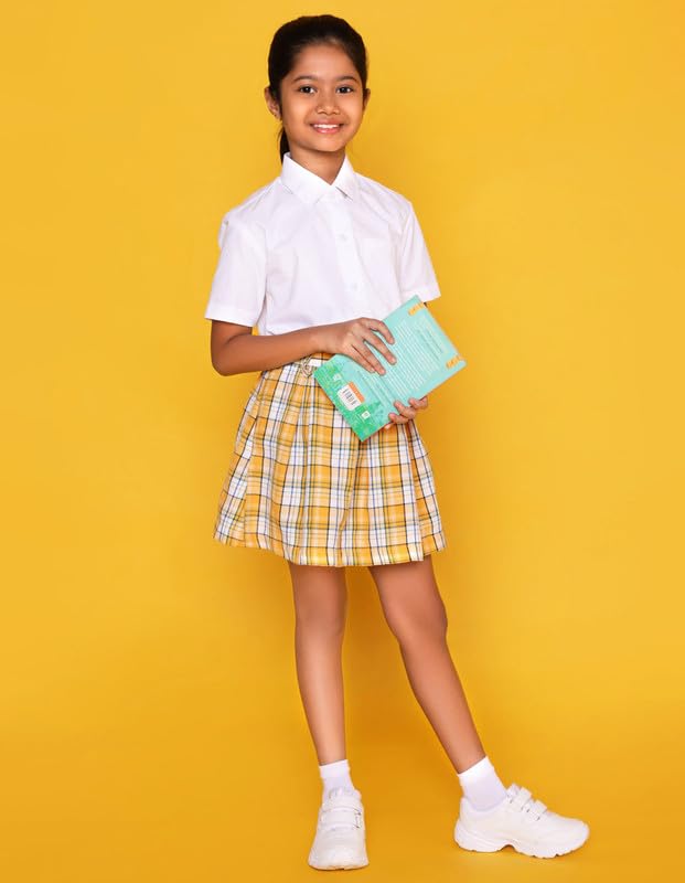 Nusyl Girl's White School Uniform Half Sleeve Shirt | Readymade Stitched Shirt for Students |School Dress for Children-NUGSHIRT0001.1_10-11Y - Image 6 thumbnail