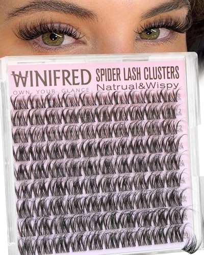 Spider Lash Clusters Wispy Eyelash Clusters Natural Fluffy Lash Extensions