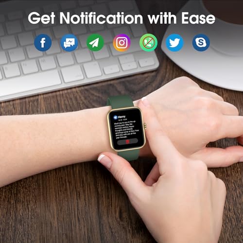 Tykoit Smart Watch, Fitness Tracker With 45Mm Touch Screen, Heart Rate Monitor, Blood Oxygen, Sleep Tracking Fitness Watch 5Atm Waterproof Smartwatch For Women Men Compatible With Android Ios thumb #5
