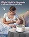Dreamegg D1 Pro White Noise Sound Machine, 3-in-1 Baby Soother Sound Machine Separate Night Light, 29 HiFi Sounds, Noise Machine for Sleeping & Relaxation for Adults Baby Registry Gift (D1 Upgraded)