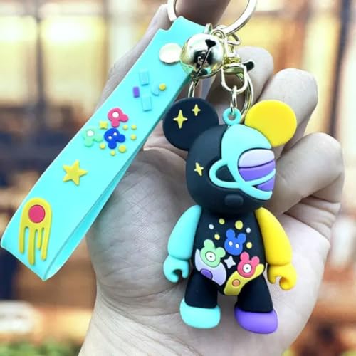 Image of GEOCARTER Teddy Bear Keyring | Cute Keychain for Bags & Keys