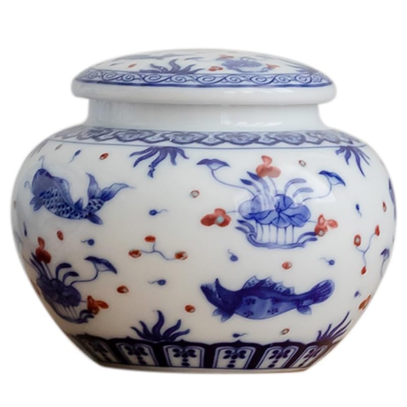 Masowe pojemniki na herbatę, hermetyczne pojemniki, ceramiczne słoiki do przechowywania żywności, styl vintage, chiński, do kuchni, do organizacji kawy, pojemniki